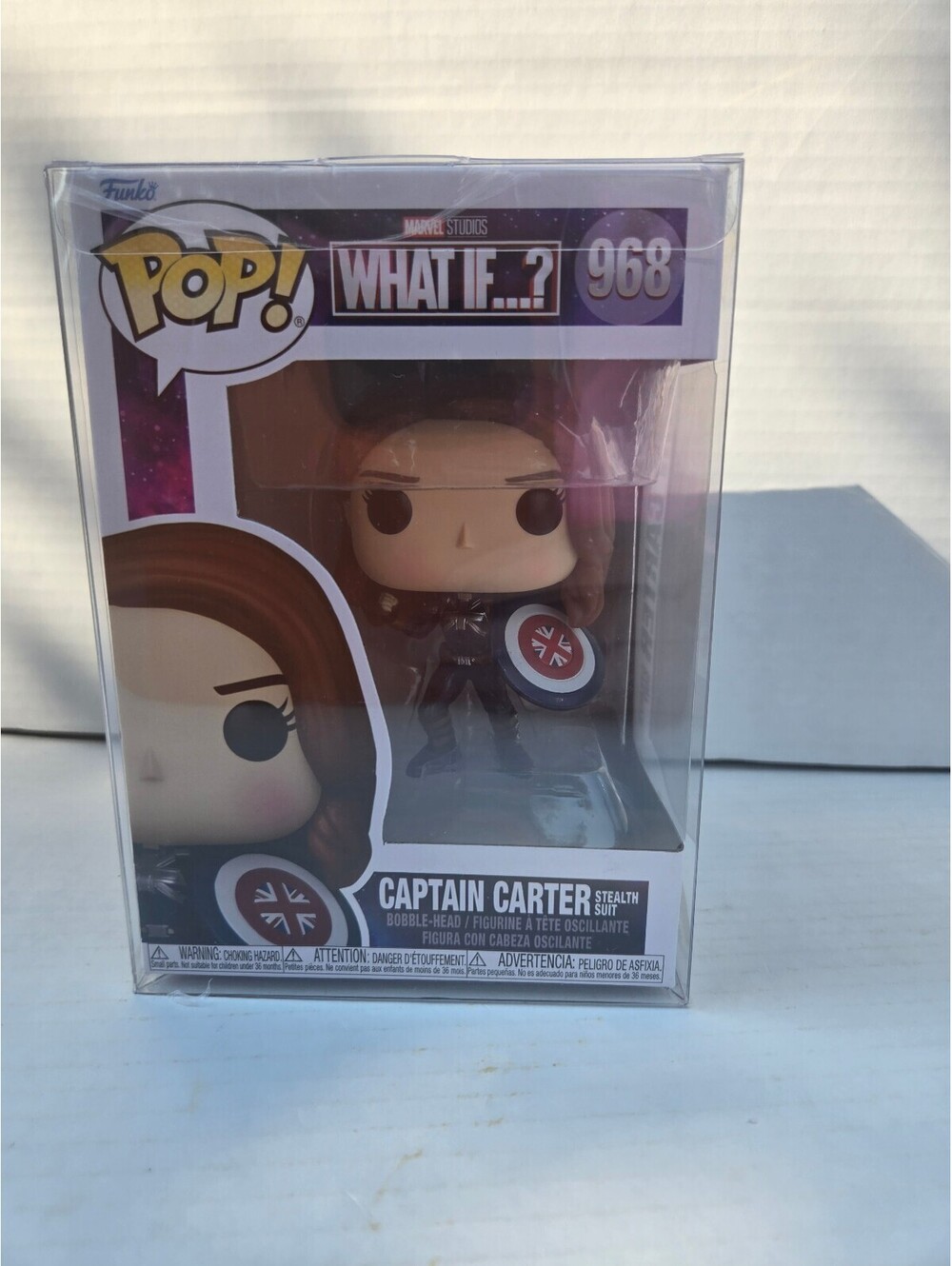 Funko Pop! Marvel What If...? Captain Carter Stealth Suit #968
